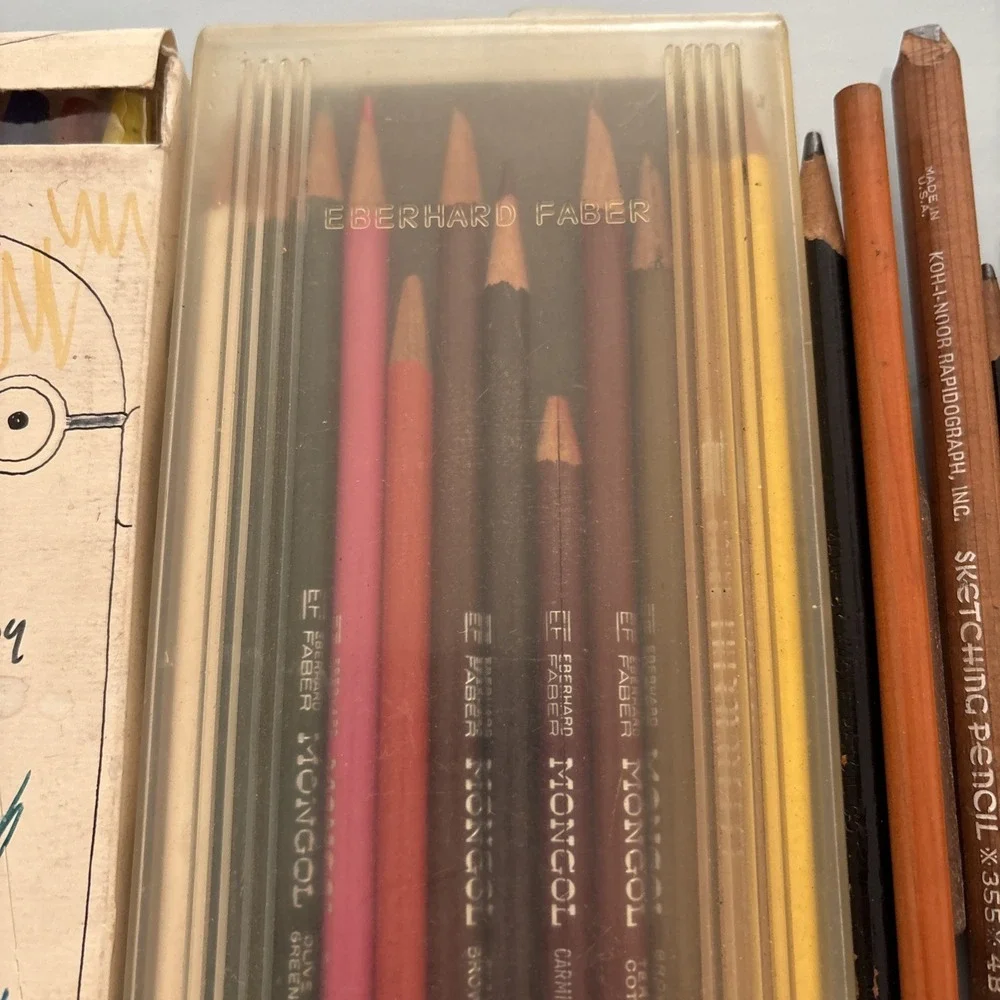 Huge Lot 40+ Vintage‎ Mechanical Pencil Leads Koh-I-Noor, Eagle, markers Japan